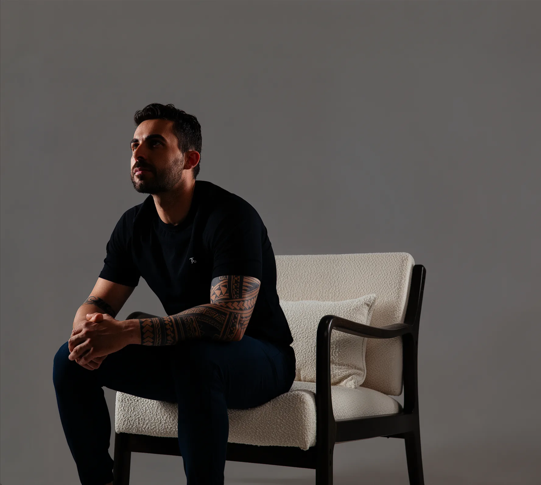 A private trainer in a refined wellness studio